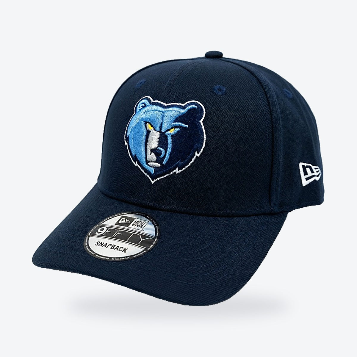 Gorra Memphis Grizzlies New Era Ajustable – azul marino, vista frontal