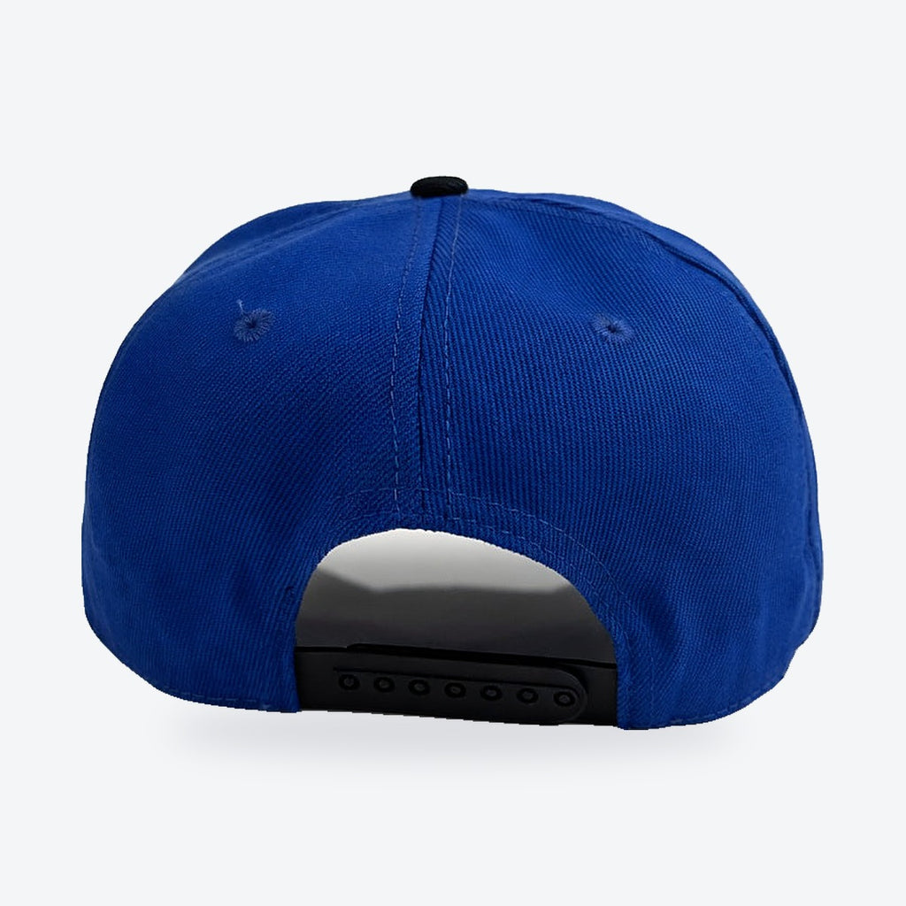Gorra Bulls New Era Ajustable – azul y negra, vista trasera