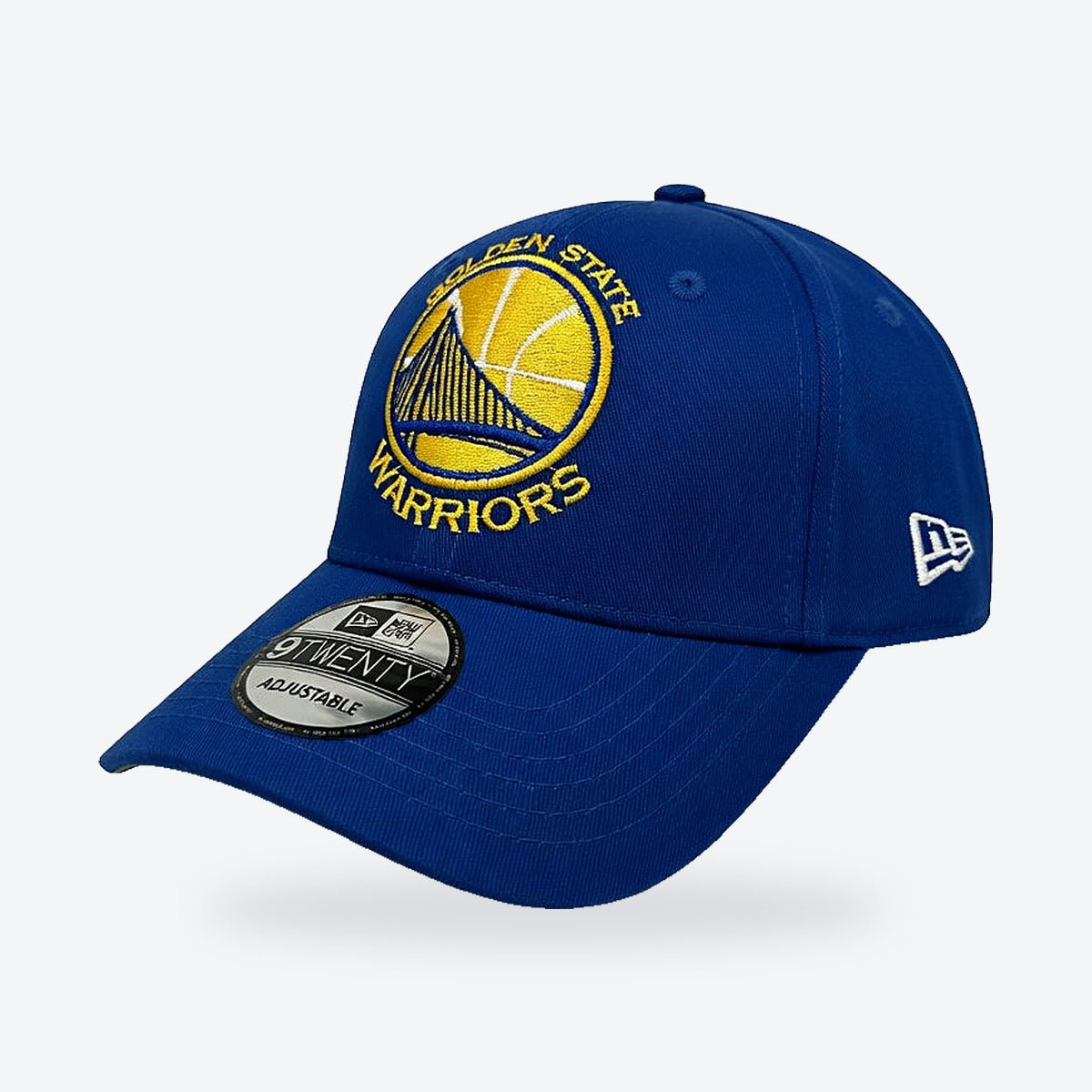 Gorra Golden State Warriors New Era Ajustable – azul rey, vista frontal